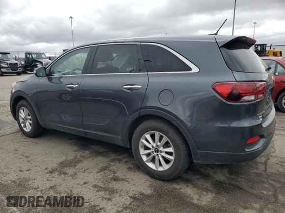 2020 Kia Sorento LX with VIN 5XYPG4A34LG646456, listed as a Copart auction lot 50023665 with 93,494 mi miles and Salvage Title. Bid and sale history available at carsss.com. Image 2.