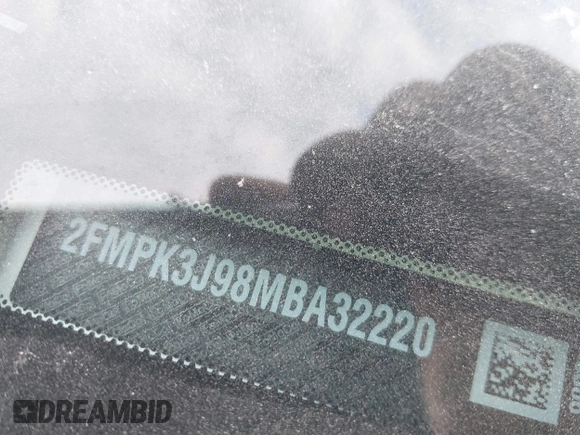 2021 Ford Edge SEL z VIN 2FMPK3J98MBA32220, wystawiony jako IAAI lot #41945825 z przebiegiem Nie podano mil oraz . Historia ofert i sprzedaży dostępna na DreamBid. Obrazek 9.