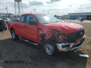 2021 Ford Ranger XL with VIN 1FTER1FH6MLD55273, listed as a Copart auction lot 54147975 with 44,139 mi miles and Salvage title. Bid and sale history available at DreamBid. Image 4.