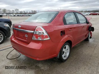 2007 Chevrolet Aveo LT with VIN KL1TG56667B086759, listed as a Copart auction lot 51053975 with 106,869 mi miles and Salvage title. Bid and sale history available at DreamBid. Image 3.