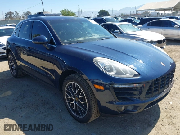 2016 Porsche Macan S with VIN WP1AB2A57GLB45998, listed as a IAAI auction lot 42625580 with 48,439 mi miles and . Bid and sale history available at DreamBid. Image 1.