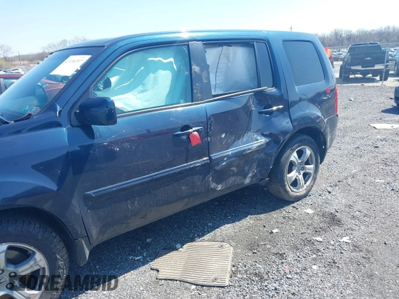 2012 Honda Pilot EX-L with VIN 5FNYF4H55CB049953, listed as a IAAI auction lot 41936397 with 125,726 mi miles and . Bid and sale history available at DreamBid. Image 6.