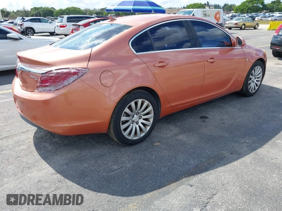 2011 Buick Regal CXL RL1 with VIN 2G4GN5EC7B9182235, listed as a IAAI auction lot 41498498 with 156,123 mi miles and . Bid and sale history available at DreamBid. Image 4.