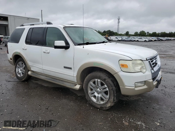2007 Ford Explorer Eddie Bauer with VIN 1FMEU74E27UA67562, listed as a Copart auction lot 57898915 with 292,601 mi miles and Salvage title. Bid and sale history available at DreamBid. Image 4.