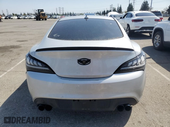 2016 Hyundai Genesis Coupe 3.8L Base with VIN KMHHT6KJ1GU135408, listed as a Copart auction lot 54202545 with 119,697 mi miles and Clean title. Bid and sale history available at DreamBid. Image 6.