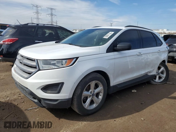 2015 Ford Edge SE with VIN 2FMTK3G86FBC02221, listed as a Copart auction lot 50091595 with 150,335 mi miles and Salvage title. Bid and sale history available at DreamBid. Image 1.