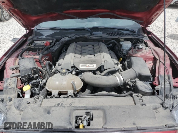 2017 Ford Mustang GT with VIN 1FA6P8CF4H5344536, listed as a Copart auction lot 61258635 with Not provided miles and Salvage title. Bid and sale history available at DreamBid. Image 11.