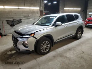 2020 Hyundai Santa Fe SE with VIN 5NMS2CAD8LH139173, listed as a Copart auction lot 51097285 with 82,117 mi miles and Salvage Title. Bid and sale history available at carsss.com. Image 1.
