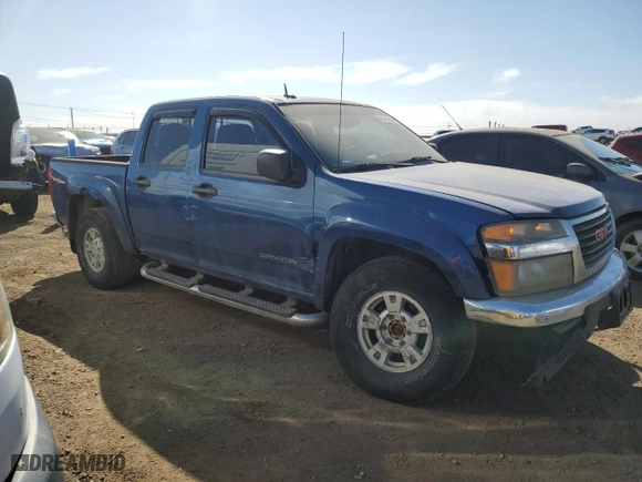 2005 GMC Canyon 1SB SLE Z85 with VIN 1GTDT136958218686, listed as a Copart auction lot 47474255 with 177,334 mi miles and Salvage Title. Bid and sale history available at carsss.com. Image 4.