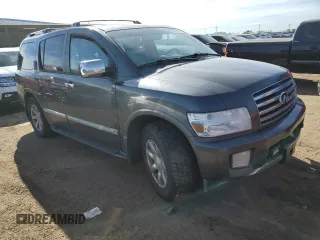 2007 Infiniti QX56 with VIN 5N3AA08C27N802470, listed as a Copart auction lot 72685574 with 242,149 mi miles and Clean Title. Bid and sale history available at carsss.com. Image 4.