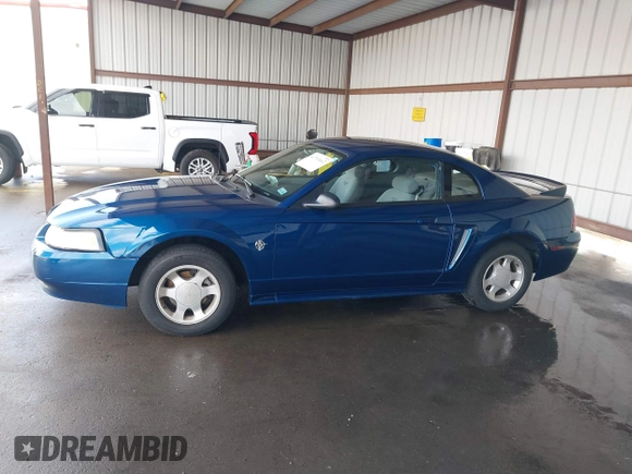 1999 Ford Mustang with VIN 1FAFP4040XF124637, listed as a IAAI auction lot 41793662 with 54,591 mi miles and . Bid and sale history available at DreamBid. Image 14.