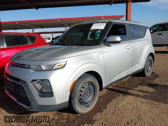 2020 Kia Soul S with VIN KNDJ23AU6L7719959, listed as a IAAI auction lot 41532834 with 72,319 mi miles. Bid and sale history available at carsss.com. Image 2.