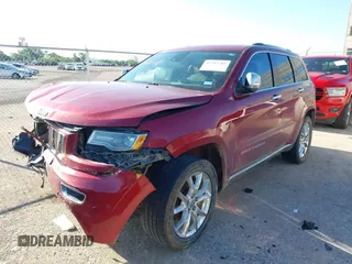 2015 Jeep Grand Cherokee Summit with VIN 1C4RJEJG9FC100568, listed as a IAAI auction lot 42512705 with 128,413 mi miles and . Bid and sale history available at DreamBid. Image 18.