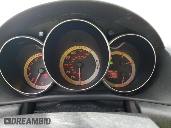 2006 Mazda 3 s with VIN JM1BK324161509246, listed as a Copart auction lot 79171734 with 75,595 mi miles and Salvage Title. Bid and sale history available at DreamBid. Image 9.