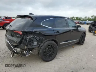 2022 Acura MDX w/Technology Package with VIN 5J8YE1H45NL005042, listed as a Copart auction lot 51951705 with 38,900 mi miles and Salvage Title. Bid and sale history available at carsss.com. Image 3.