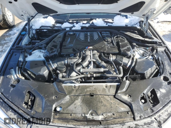 2019 BMW M5 Competition with VIN WBSJF0C51KB447883, listed as a Copart auction lot 42544553 with 14,000 mi miles. Bid and sale history available at carsss.com. Image 11.