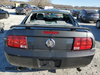2008 Ford Mustang Deluxe with VIN 1ZVHT80N185183294, listed as a Copart auction lot 49825745 with 173,283 mi miles and Salvage Title. Bid and sale history available at carsss.com. Image 6.