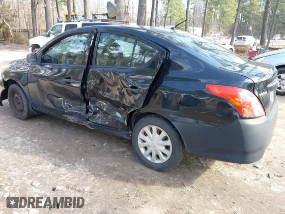2015 Nissan Versa S Plus with VIN 3N1CN7AP7FL837555, listed as a IAAI auction lot 41608123 with 296,618 mi miles and . Bid and sale history available at DreamBid. Image 3.