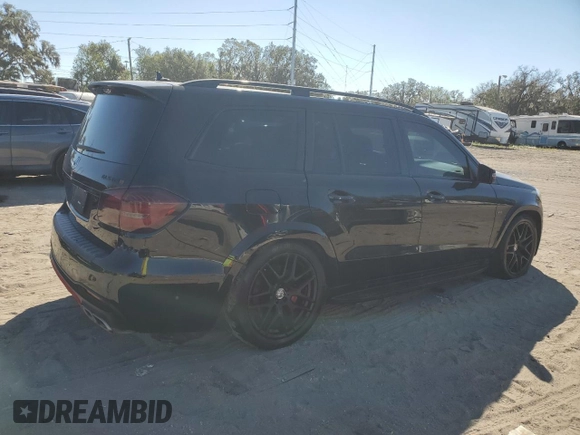 2017 Mercedes-Benz GLS with VIN 4JGDF7FE0HA878427, listed as a Copart auction lot 83296594 with 71,812 mi miles and Clean Title. Bid and sale history available at carsss.com. Image 3.