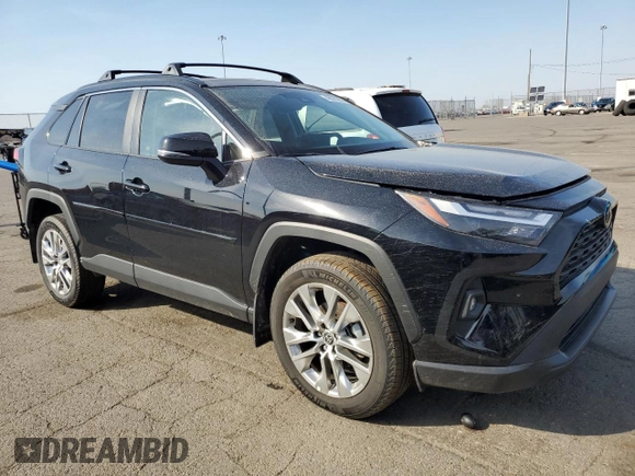2024 Toyota RAV4 XLE Premium with VIN 2T3A1RFV5RW495698, listed as a Copart auction lot 48661985 with 4,343 mi miles and Salvage Title. Bid and sale history available at carsss.com. Image 4.