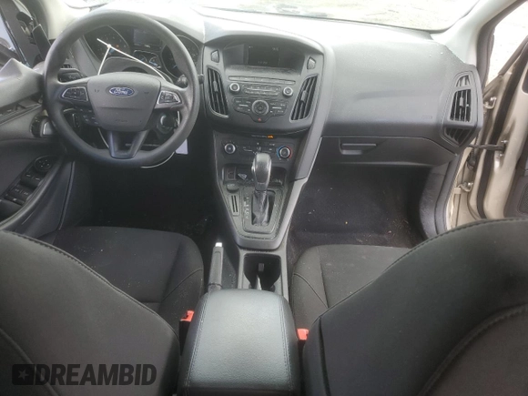 2018 Ford Focus SE with VIN 1FADP3F28JL292624, listed as a Copart auction lot 58960775 with 99,385 mi miles and Salvage title. Bid and sale history available at DreamBid. Image 8.