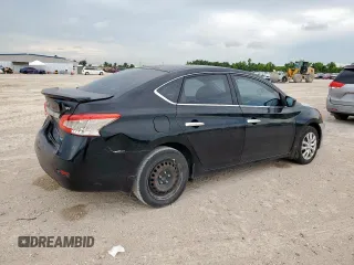 2014 Nissan Sentra SV with VIN 1N4AB7AP8EN853992, listed as a Copart auction lot 62081215 with 161,682 mi miles and Salvage title. Bid and sale history available at DreamBid. Image 3.
