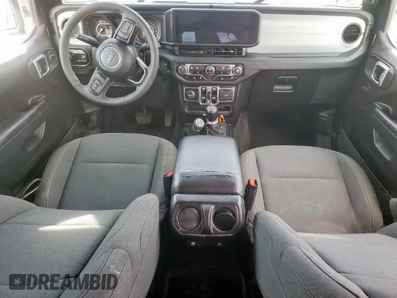 2025 Jeep Wrangler Sport with VIN 1C4PJXDN1SW508861, listed as a Copart auction lot 64277535 with Not provided miles and Salvage title. Bid and sale history available at DreamBid. Image 8.