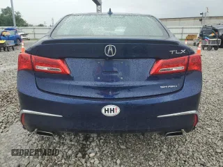 2018 Acura TLX Advance with VIN 19UUB3F79JA006426, listed as a Copart auction lot 63210485 with 64,145 mi miles and Salvage title. Bid and sale history available at DreamBid. Image 6.