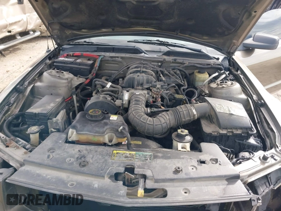 2005 Ford Mustang Deluxe with VIN 1ZVFT80N955159084, listed as a IAAI auction lot 41501154 with 222,942 mi miles. Bid and sale history available at carsss.com. Image 10.