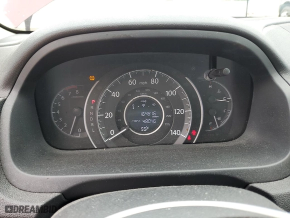 2016 Honda CR-V EX-L with VIN 2HKRM4H7XGH679678, listed as a Copart auction lot 50985935 with 164,876 mi miles and Salvage Title. Bid and sale history available at carsss.com. Image 9.