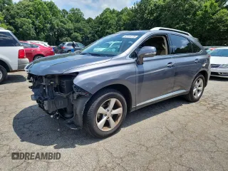 2015 Lexus RX 350 z VIN 2T2ZK1BA2FC172621, wystawiony jako Copart lot #62410775 z przebiegiem 59 438 mil mil oraz Szkoda całkowita • Salvage title. Historia ofert i sprzedaży dostępna na DreamBid. Obrazek 1.