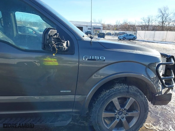 2015 Ford F-150 XLT with VIN 1FTEW1EG8FFB27309, listed as a IAAI auction lot 41308244 with 187,786 mi miles. Bid and sale history available at carsss.com. Image 17.