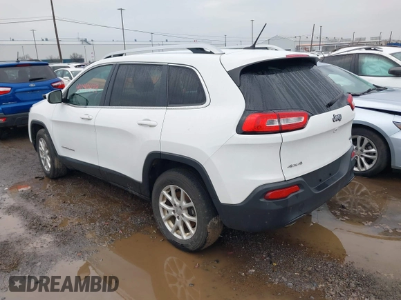 2017 Jeep Cherokee Latitude with VIN 1C4PJMCB9HW546157, listed as a IAAI auction lot 41040489 with 97,230 mi miles. Bid and sale history available at carsss.com. Image 3.