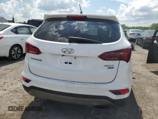 2018 Hyundai Santa Fe 2.4L with VIN 5XYZTDLBXJG571865, listed as a Copart auction lot 62103705 with 190,269 mi miles and Clean title. Bid and sale history available at DreamBid. Image 6.