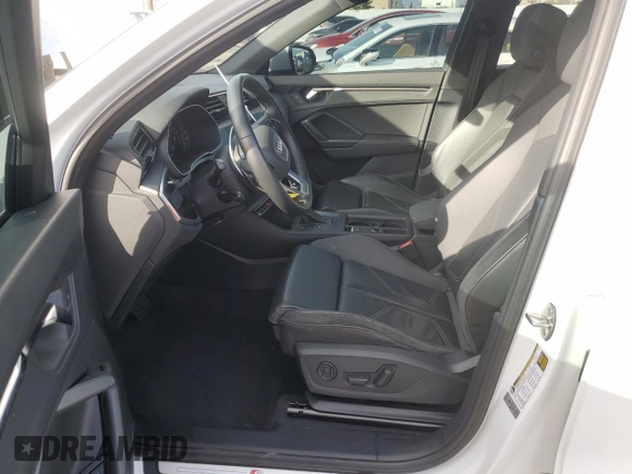 2022 Audi Q3 S line Premium with VIN WA1DECF38N1095344, listed as a Copart auction lot 43791725 with 16,261 mi miles and Salvage Title. Bid and sale history available at carsss.com. Image 7.