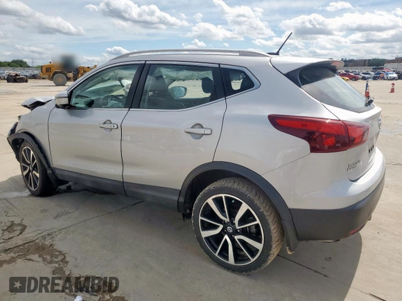 2017 Nissan Rogue SL with VIN JN1BJ1CP7HW030225, listed as a Copart auction lot 60650115 with 64,162 mi miles and Salvage title. Bid and sale history available at DreamBid. Image 2.