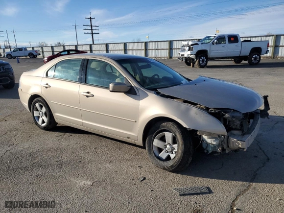 2006 Ford Fusion SE with VIN 3FAFP07176R160637, listed as a Copart auction lot 49464605 with 0 mi miles and Salvage Title. Bid and sale history available at carsss.com. Image 4.