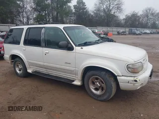 1999 Ford Explorer XLT z VIN 1FMZU32E1XZA09202, wystawiony jako IAAI lot #41635464 z przebiegiem 348 800 mil mil oraz . Historia ofert i sprzedaży dostępna na DreamBid. Obrazek 1.