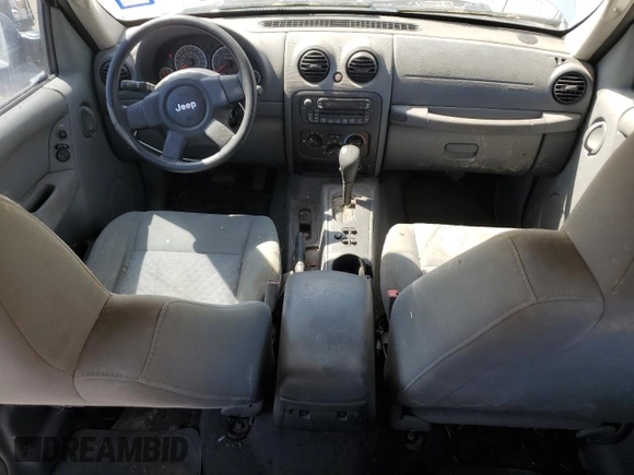 2005 Jeep Liberty Sport with VIN 1J4GK48K65W573151, listed as a Copart auction lot 52072875 with 70,079 mi miles and Clean Title. Bid and sale history available at carsss.com. Image 8.