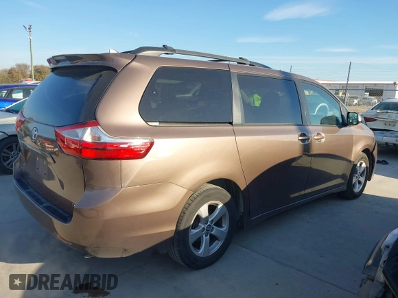 2019 Toyota Sienna LE Auto Access Seat with VIN 5TDKZ3DC6KS011038, listed as a IAAI auction lot 40988399 with 107,175 mi miles and . Bid and sale history available at DreamBid. Image 13.