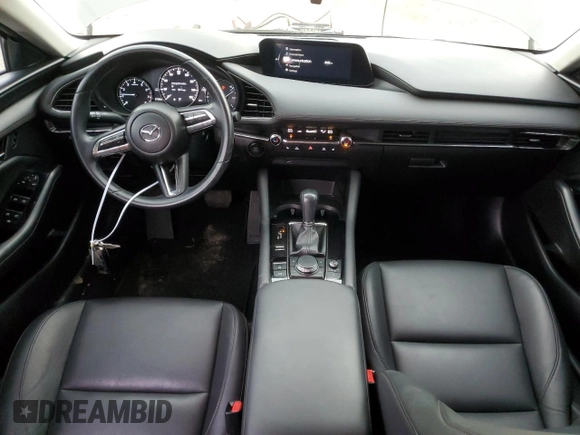 2021 Mazda 3 Preferred with VIN 3MZBPBCM6MM208530, listed as a Copart auction lot 46861595 with 37,599 mi miles and Salvage Title. Bid and sale history available at DreamBid. Image 8.