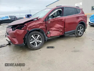 2018 Toyota RAV4 XLE with VIN 2T3WFREV7JW429781, listed as a Copart auction lot 51759485 with 72,792 mi miles and Salvage Title. Bid and sale history available at DreamBid. Image 1.