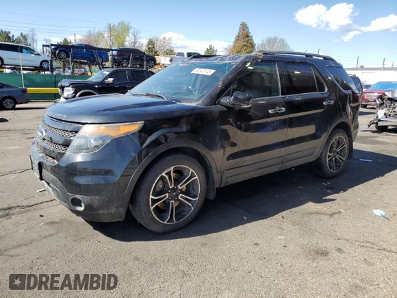 2014 Ford Explorer Sport z VIN 1FM5K8GT1EGA03482, wystawiony jako Copart lot #54343145 z przebiegiem 143 201 mil mil oraz Nie do naprawy • Non repairable. Historia ofert i sprzedaży dostępna na DreamBid. Obrazek 1.