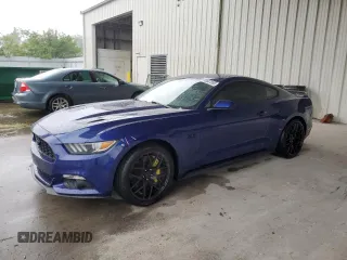 2016 Ford Mustang GT with VIN 1FA6P8CF8G5235818, listed as a Copart auction lot 56587585 with 78,426 mi miles and Salvage title. Bid and sale history available at DreamBid. Image 1.