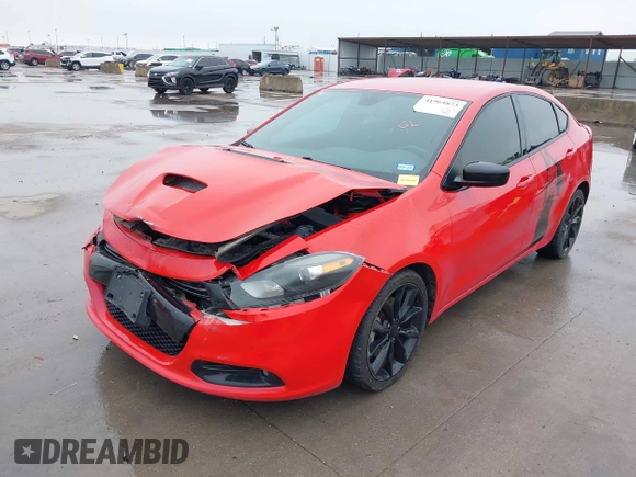 2016 Dodge Dart SXT with VIN 1C3CDFBB3GD732763, listed as a IAAI auction lot 41964873 with 139,815 mi miles. Bid and sale history available at carsss.com. Image 18.