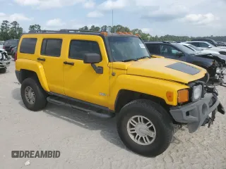 2006 Hummer H3 with VIN 5GTDN136X68125857, listed as a Copart auction lot 53573495 with 167,615 mi miles and Salvage Title. Bid and sale history available at carsss.com. Image 4.
