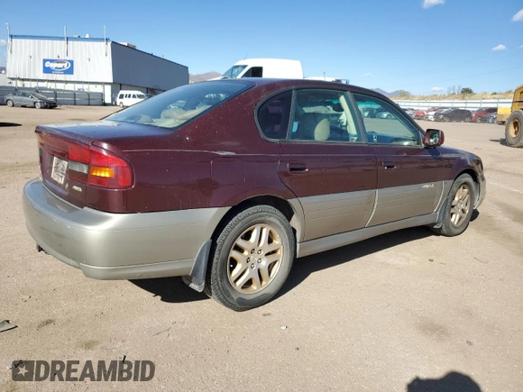 2001 Subaru Legacy Outback Limited with VIN 4S3BE686X17209647, listed as a Copart auction lot 78462664 with 204,238 mi miles and Clean title. Bid and sale history available at DreamBid. Image 3.