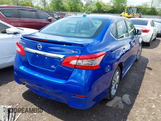 2015 Nissan Sentra SR with VIN 3N1AB7AP9FY362400, listed as a IAAI auction lot 42157078 with 65,186 mi miles and . Bid and sale history available at carsss.com. Image 4.