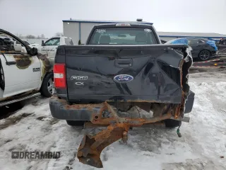 2009 Ford F-150 STX with VIN 1FTRF04W49KB36525, listed as a Copart auction lot 47117575 with 106,291 mi miles and Salvage title. Bid and sale history available at DreamBid. Image 6.