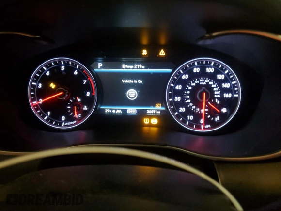 2021 Genesis G70 2.0T z VIN KMTG34LA4MU072420, wystawiony jako Copart lot #87259094 z przebiegiem 36 491 mil mil oraz Szkoda całkowita • Salvage title. Historia ofert i sprzedaży dostępna na DreamBid. Obrazek 9.